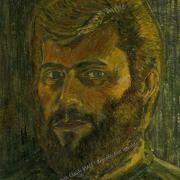 Au collier (acrylique) (1973)