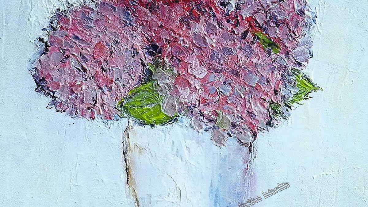 Bouquet d'hortensias