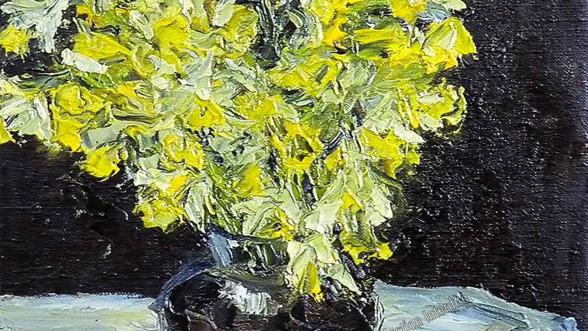 Bouquet de fleurs jaunes