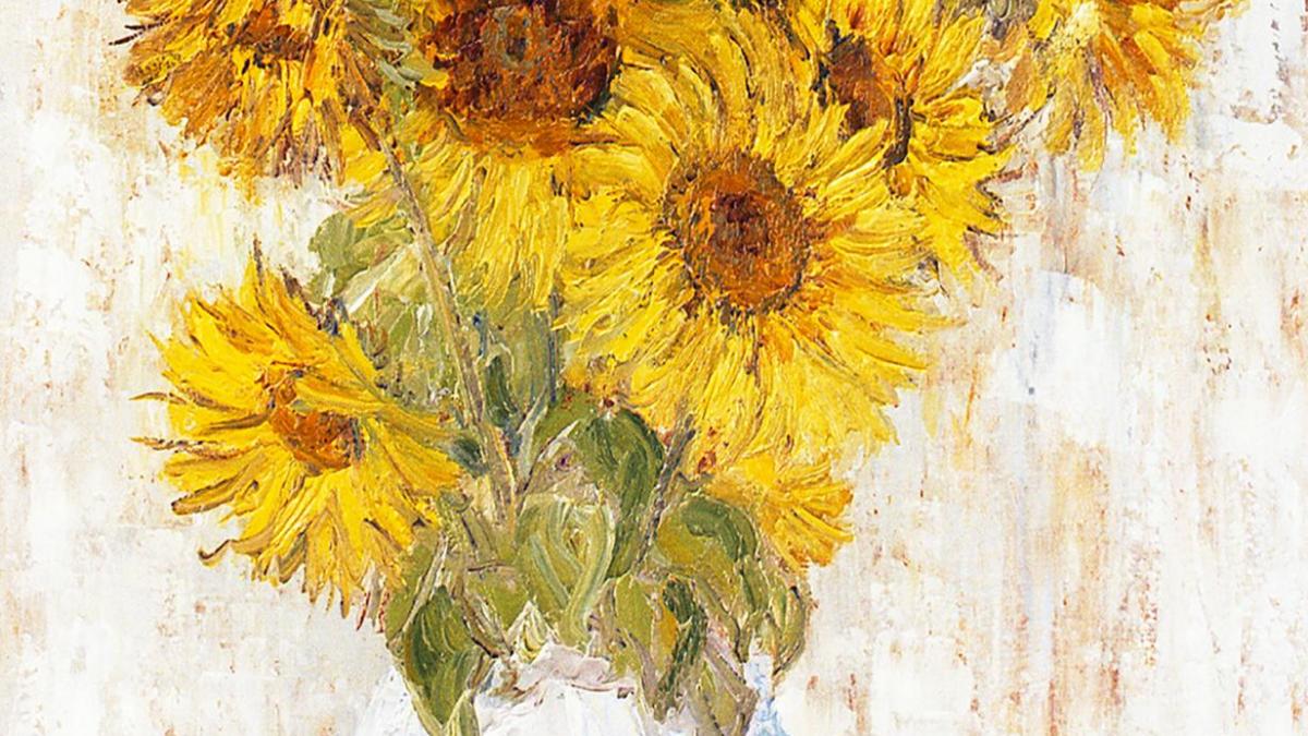 Bouquet de tournesols (1994) 40 x 50