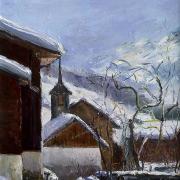 Chalets Les Mazots et chapelle de la Vacherie