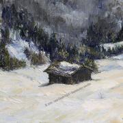 Chalet sous la route du col des Annes