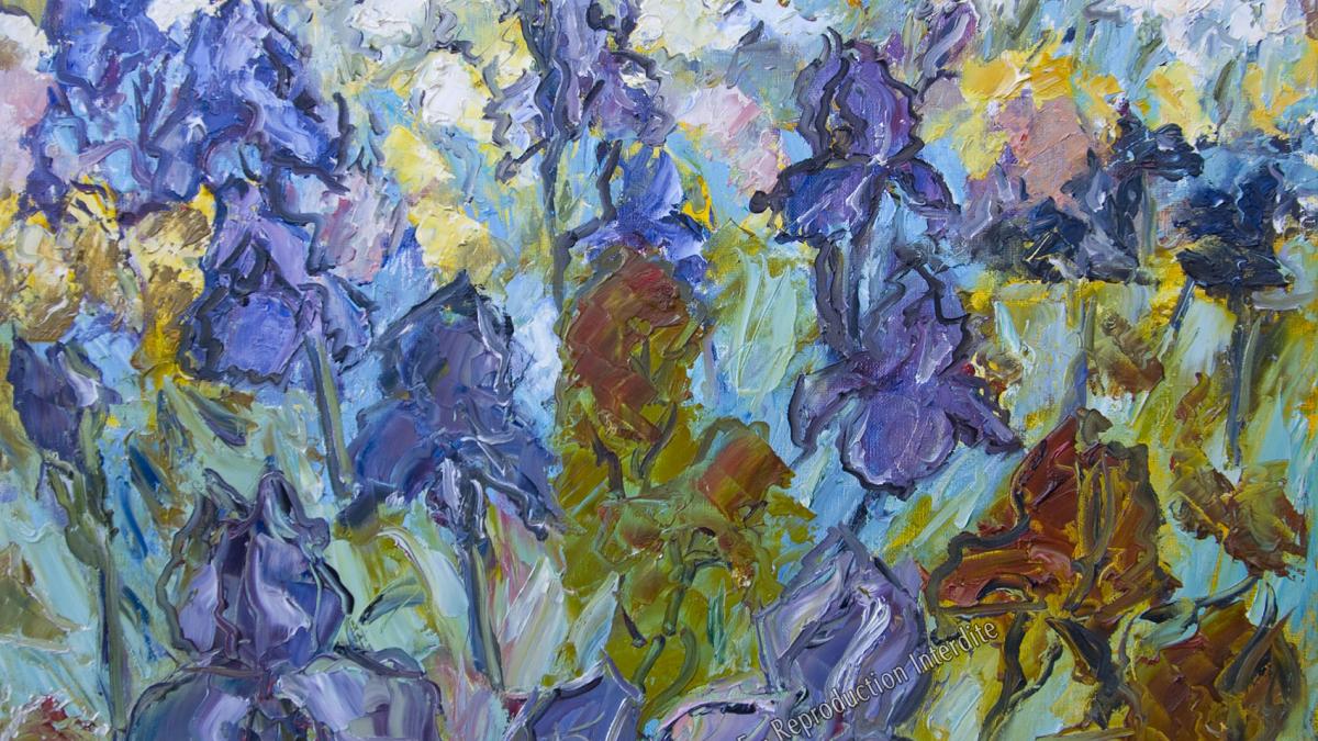 Les iris à Roais (1992)